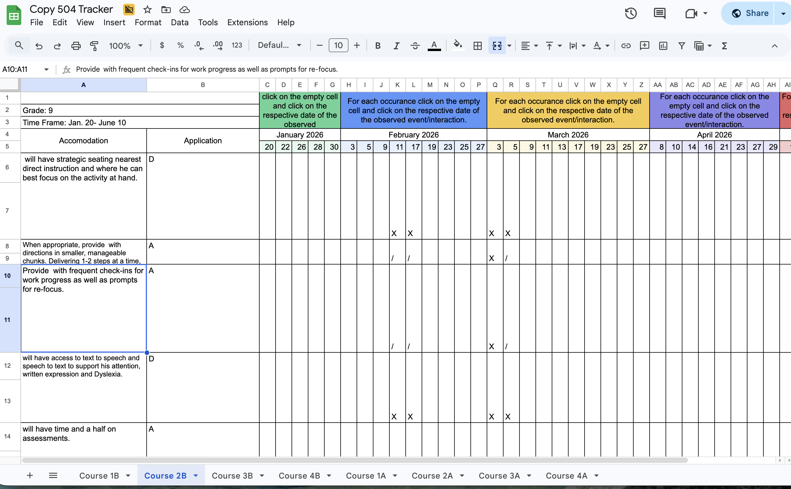 504 Plan Tracker