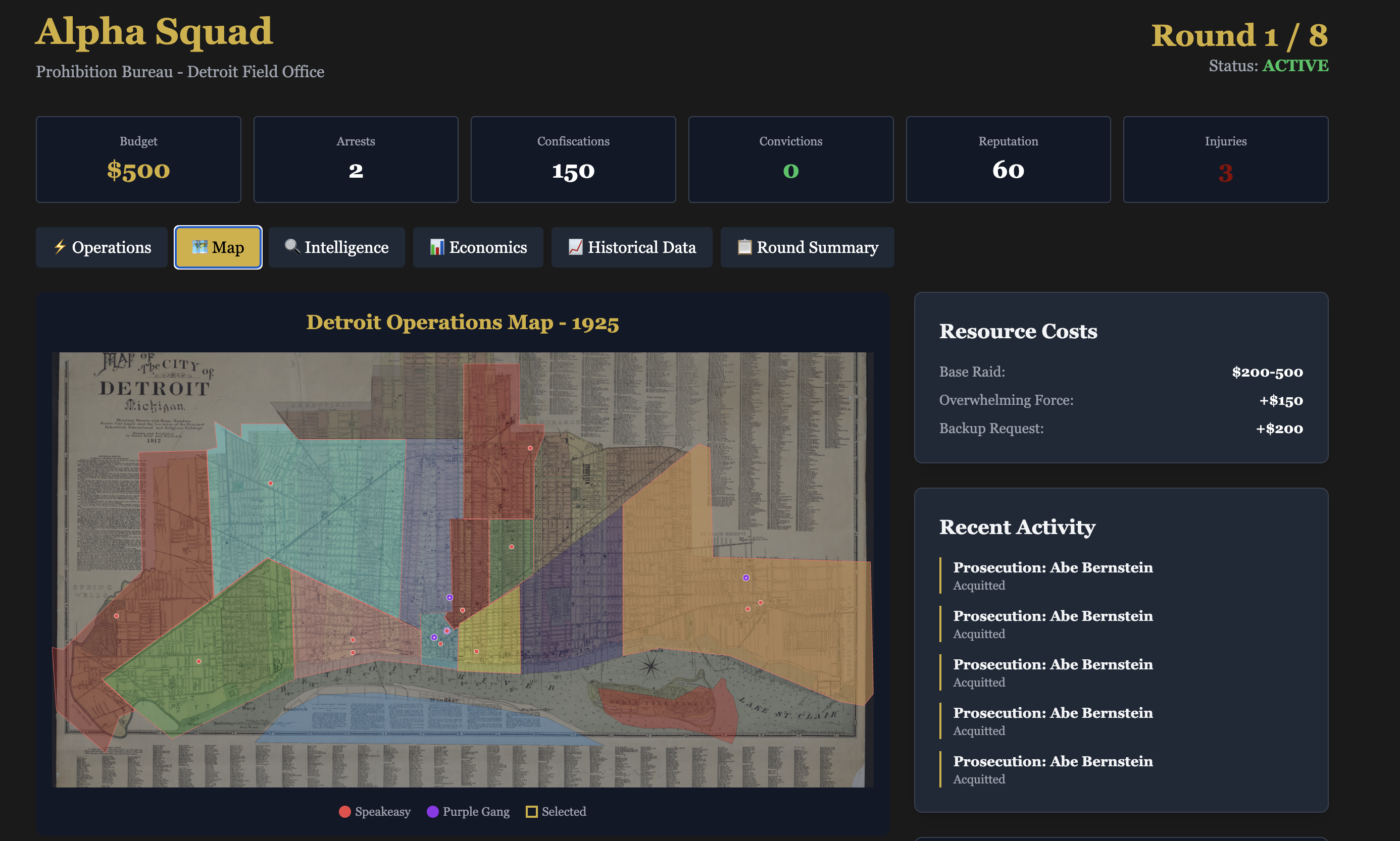 Detroit map